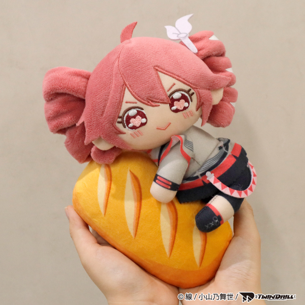 重音テト KASANE TETO フランスパンぬいぐるみ マスコット 　12個 Kasane Teto SV Baguette Plush Doll French Bread Nuigurumi Fukuya